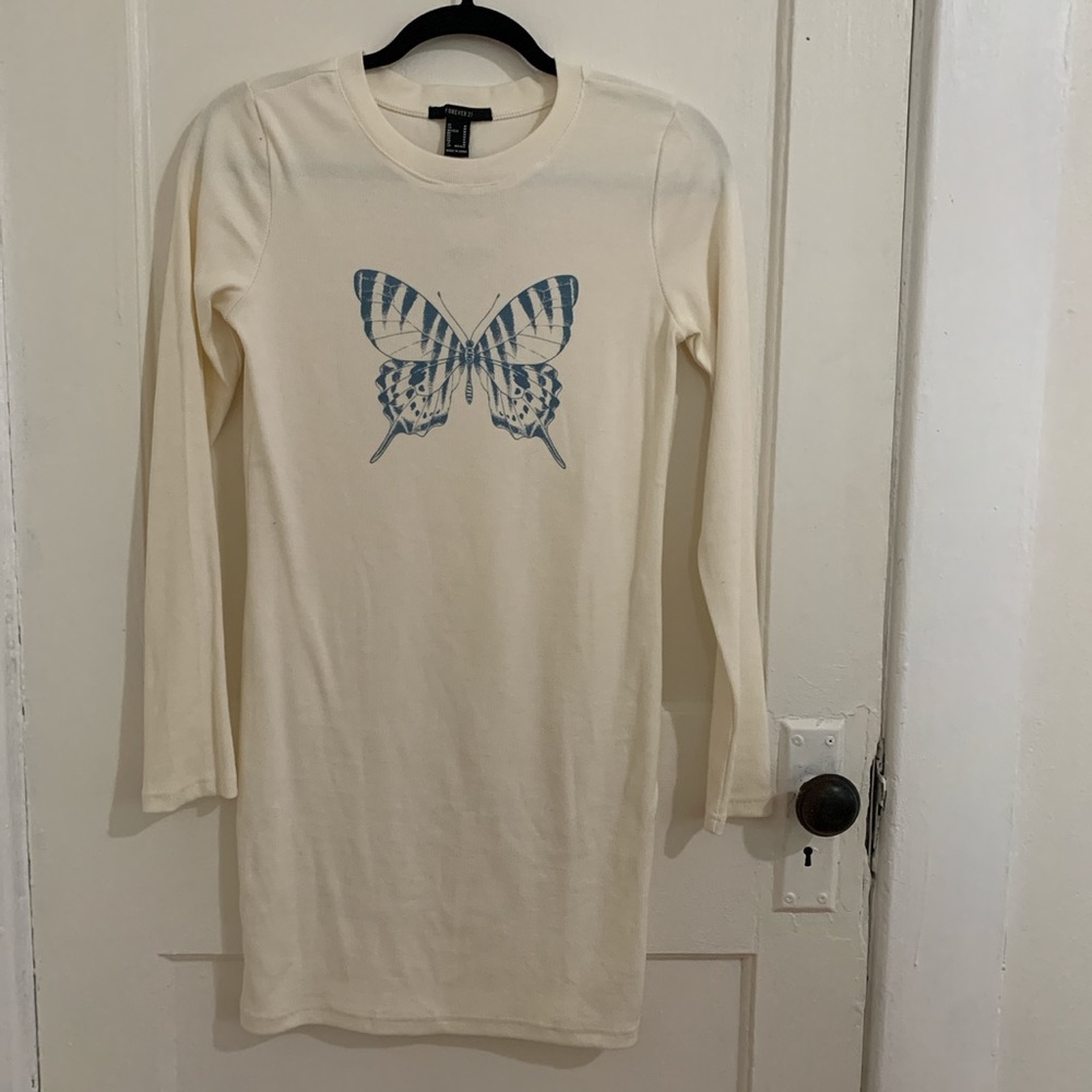 Forever21 butterfly dress